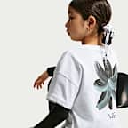 Nike Sportswear T-shirt met recht design voor meisjes