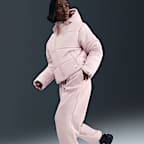 Pants de entrenamiento oversized de tiro alto para mujer Nike Sportswear Phoenix Fleece