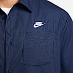 Nike Club Men's Short-Sleeve Oxford Button-Up Shirt