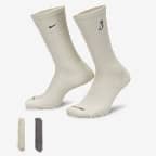 Nike Everyday Plus Cushioned 中筒襪 (2 雙)