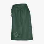 Shorts Nike de tejido Fleece de la WNBA de 15 cm para mujer Seattle Storm