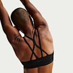 Bra deportivo de baja sujeción con almohadillas para mujer Nike Zenvy Strappy