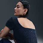 Nike Sportswear Phoenix Cozy Bouclé Women's Short-Sleeve Cropped Knit Top