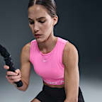 Nike Pro Women's Dri-FIT Cropped Tank Top