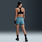 Nike Dri-FIT One Women's Mid-rise 8cm (approx.) 2-in-1 Shorts