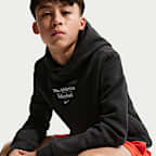 Sudadera con gorro sin cierre de vóleibol para niños talla grande Nike