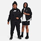 Nike Sportswear Club Fleece Big Kids' Full-Zip Hoodie (Extended Size)