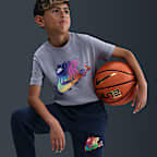 Joggers para niños talla grande Nike Sportswear Club Fleece