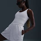 Nike Sportswear Chill Terry French-Terry-Shorts (ca. 10 cm) mit mittelhohem Bund für Damen