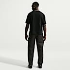 Haut en maille boxy à manches courtes Nike Life pour homme