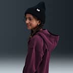 Sudadera con gorro oversized de cierre completo para niños talla grande Nike Sportswear Club Fleece