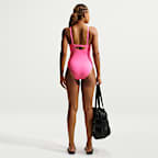 Nike Swim Effortless Essential Women's V-Neck One Piece