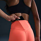 Nike Universa Women's High-Waisted 7/8 Leggings with No Front Seam