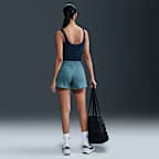 Shorts de French Terry de tiro medio de 10 cm para mujer Nike Sportswear Chill Terry