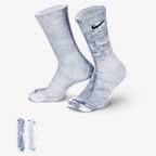 Nike Everyday Plus Cushioned Tie-Dye Crew Socks (2 Pairs) - Multi-Color