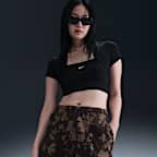 Nike Sportswear Chill Terry Women's Mid-Rise French Terry Printed Shorts