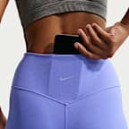 Nike Zenvy Women's High-Waisted 7/8 Leggings with No Front Seam