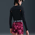 Nike Pro Big Kids' (Girls') Dri-FIT 3" Shorts