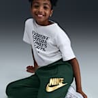 Joggers para niños talla grande Nike Sportswear Club Fleece