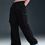 Nike Sportswear oversized geweven cargobroek met halfhoge taille voor dames