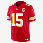 Patrick Mahomes Kansas City Chiefs Men's Nike Dri-FIT NFL Limited Jersey - University Red