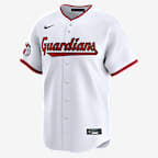 Bo Naylor Cleveland Guardians Men's Nike Dri-FIT ADV MLB Limited Jersey - White