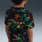 Conjunto de playera y pants Reveal estampado infantil Nike Sportswear