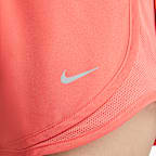 กางเกงวิ่งขาสั้นเอวปานกลางมีซับในผู้หญิง Dri-FIT Nike Tempo