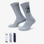 Nike Everyday Cushioned Crew Socks (3 Pairs) - Multi-Colour