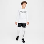 Mallas de entrenamiento Dri-FIT para niño talla grande Nike Pro Warm