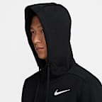 Nike Dri-FIT Men's Fleece Full-Zip Fitness Hoodie