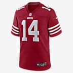 Ricky Pearsall San Francisco 49ers Men's Nike NFL Game Football Jersey - Scarlet