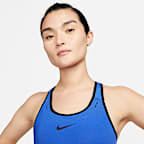 Nike Swoosh On The Run Women's Medium-Support Lightly Lined Sports Bra with Pockets