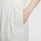 Nike Sportswear Chill Poplin Women's Loose Mid-Rise Woven Striped Trousers