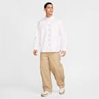 Playera de manga larga Oxford oversized para hombre Nike Club