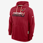 Arizona Cardinals Sideline Standard Issue Men's Nike Dri-FIT NFL Pullover Hoodie - Red