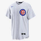 Matt Shaw Chicago Cubs Men's Nike MLB Replica Jersey - White