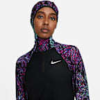 Nike Victory Essential Schwimm-Tunika mit durchgehendem Schutz für Damen
