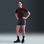 Playera de manga corta Dri-FIT para mujer Nike Zenvy Rib