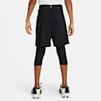 Nike Pro Big Kids' (Boys') Dri-FIT 3/4-Length Tights