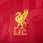 Liverpool FC Academy Pro Nike Dri-FIT warming-uptop met korte mouwen voor heren