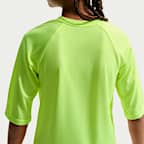 Nike Swim Hydroguard Essential Big Kids' (Boys') Dri-FIT UV Short Sleeve Top