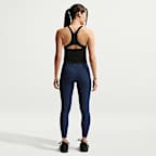 ナイキ ゼンビー ウィメンズ ハイウエスト アンクル (9分丈) レギンス フロントシームなし