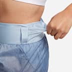 ナイキ トレイル ウィメンズ レペル ミッドライズ 8cm ランニングショートパンツ (インナー付き)