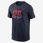 Houston Texans 25th Season Men's Nike NFL T-Shirt - Navy