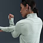 Haut de running deuxième couche Dri-FIT à 1/4 de zip Nike Trail pour femme