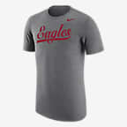 North Carolina Central Men's Nike College T-Shirt - Dark Grey Heather
