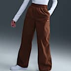 Nike Sportswear Chill Poplin Women's High-Waisted Loose Open-Hem Pants