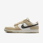 Nike Dunk Low Men's Shoes - Desert Khaki/Summit White/Medium Ash