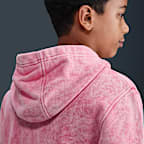 Sudadera con gorro sin cierre para niños talla grande Nike Sportswear